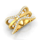 5/8 ctw Wavy Ring