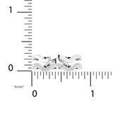 1/4 ctw Wavy Ring