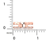 1/4 ctw Scalloped Ring