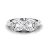 1/2 ctw Infinity Ring