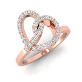 1/3 ctw Heart Ring