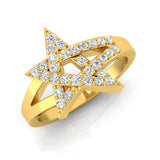 1/3 ctw Star Ring