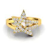 1/3 ctw Star Ring