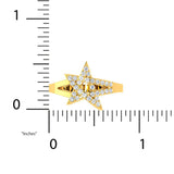 1/3 ctw Star Ring