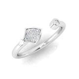 1/10 ctw Geometric Ring