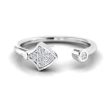 1/10 ctw Geometric Ring