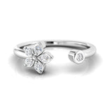 1/6 ctw Flower Ring