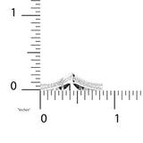 1/5 ctw Wishbone Ring