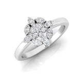 1/4 ctw Cluster Ring