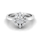 1/4 ctw Cluster Ring