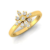 1/5 ctw Cluster Ring