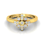 1/5 ctw Cluster Ring