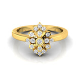 1/4 ctw Cluster Ring