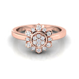 1/4 ctw Cluster Ring