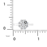 1/3 ctw Cluster Ring