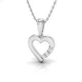 1/20 Ctw Heart Pendant