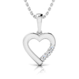 1/20 Ctw Heart Pendant