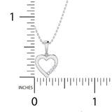1/20 Ctw Heart Pendant