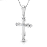 1/10 Ctw Cross Pendant