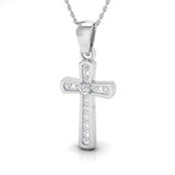 1/4 Ctw Cross Pendant
