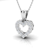1/2 Ctw Heart Pendant