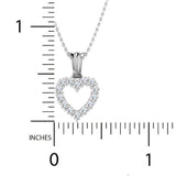 1/2 Ctw Heart Pendant