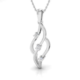 1/10 Ctw Fluid Pendant