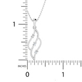 1/10 Ctw Fluid Pendant