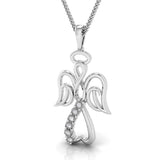 1/20 Ctw Angel Pendant