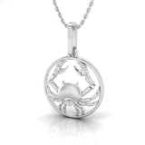 1/20 Ctw Zodiac Pendant Cancer