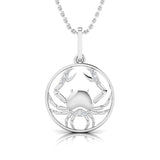 1/20 Ctw Zodiac Pendant Cancer