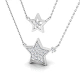 1/3 ctw Star Pendant