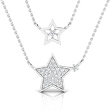 1/3 ctw Star Pendant