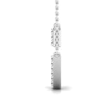 1/3 ctw Diamond Shaped Layered Pendant