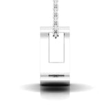 1/10 ctw Initial M Pendant