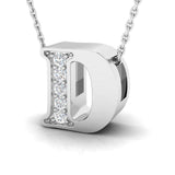 7/8 ctw Initial D Pendant