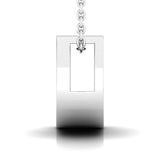 7/8 ctw Initial D Pendant