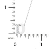 7/8 ctw Initial D Pendant
