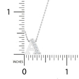 1/10 ctw Initial A Pendant