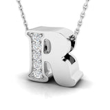 1/10 ctw Initial R Pendant