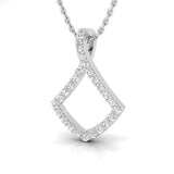 1/4 Ctw Kite Pendant