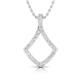 1/4 Ctw Kite Pendant
