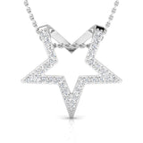 1/3 ctw Star Pendant