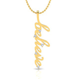 1/10 ctw Believe Pendant