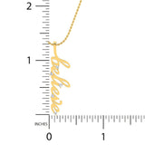 1/10 ctw Believe Pendant