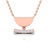 1/20 ctw Petite Geometric Pendant