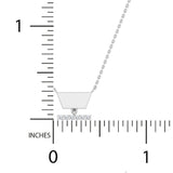 1/20 ctw Petite Geometric Pendant