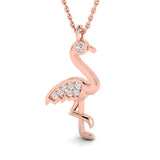 1/10 ctw Flamingo Pendant