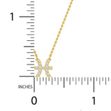 1/8 ctw Dainty Pisces Horoscope Pendant