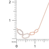 1/3 ctw Geometric Design Pendant